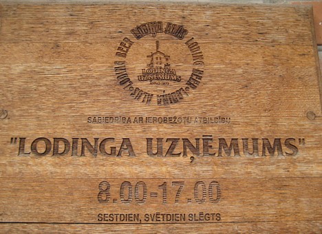 More information about the brewery:  www.lodinaalus.lv