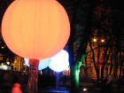 The “Beaming Rīga” festival of light