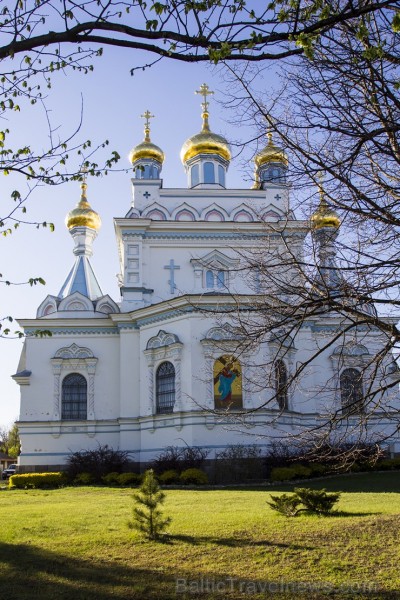  St. Boris and Gleb Orthodox Cathedral in Daugavpils was built in 1905, and its structure was designed to resemble a ship. 
