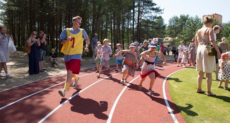 On 26.07.2014 the largest family theme park in Estonia «Lotte Village» was opened in Pernava