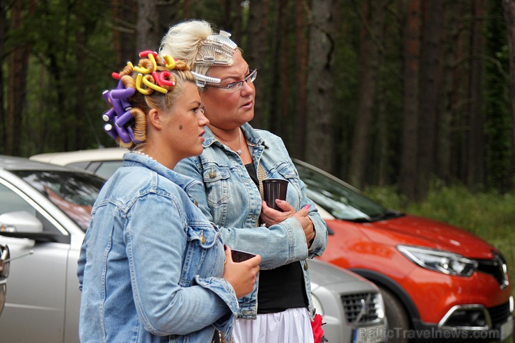 The lively “Women rally Jurmala 2014” takes place in Jurmala 