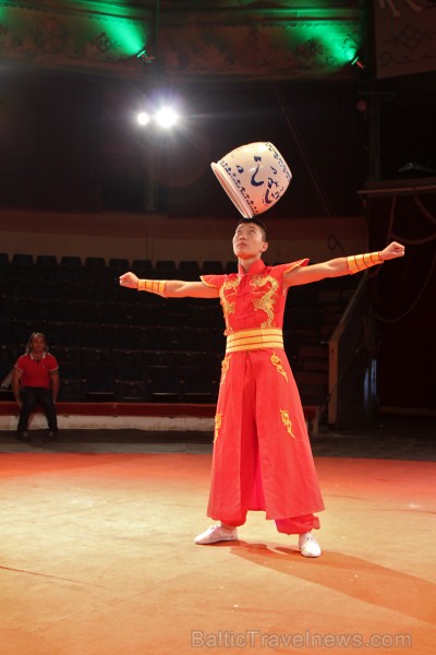 “The Lion Empire” programme was developed by the Riga Circus in cooperation with artists from Latvia, Russia, China and Ukraine. 