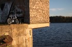 BalticTravelnews.com visit Ogre town in Latvia on the folding bike Tern Link C7