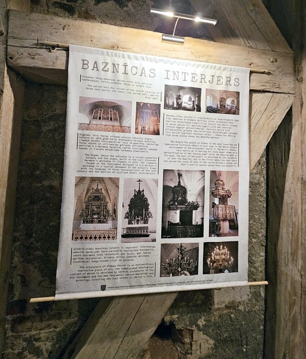 Apmeklējam Zlēku luterāņu baznīcu, kas celta celta ap 1645.gadu, Ventspils novadā 379668