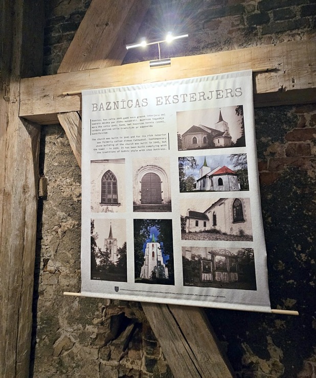 Apmeklējam Zlēku luterāņu baznīcu, kas celta celta ap 1645.gadu, Ventspils novadā 379669