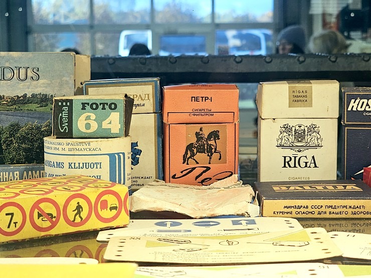 Apmeklējam Milzkalnes «Classic Car & Motorcycle Garage» muzeju Tukuma novadā 379829