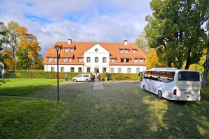 Lunch at Kalnmuiža Manor Restaurant, Tukums Region