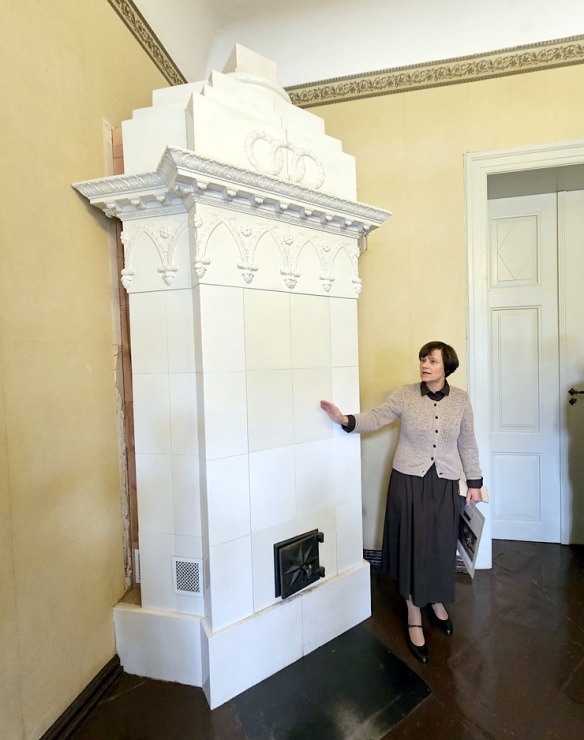 Iepazīstam klasicisma stila Jaunauces pili Saldus novadā 380247