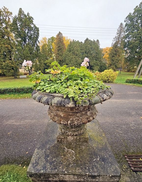 Iepazīstam klasicisma stila Jaunauces pili Saldus novadā 380236