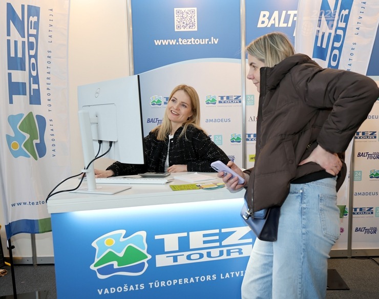 Tūrisma izstāde «Balttour 2026» pulcēja vairāk nekā 300 uzņēmumus no 27 valstīm 385773