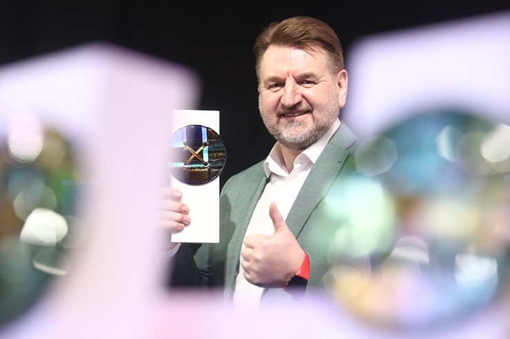 Tūrisma izstādē «Balttour 2026» tiek pasniegtas «GADA CILVĒKS TŪRISMĀ 2025» balvas. Foto: Rojs Maizītis 386047