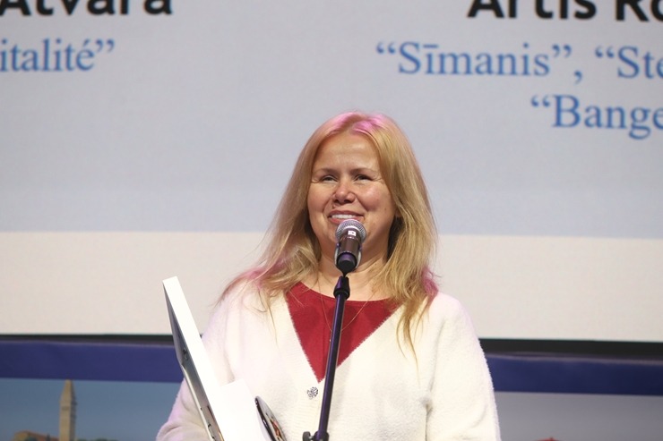 Tūrisma izstādē «Balttour 2026» tiek pasniegtas «GADA CILVĒKS TŪRISMĀ 2025» balvas. Foto: Rojs Maizītis 386093