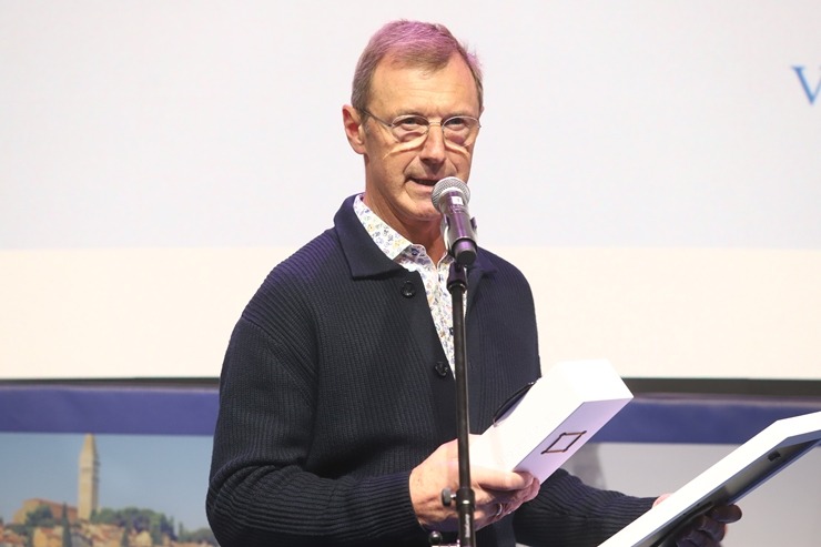 Tūrisma izstādē «Balttour 2026» tiek pasniegtas «GADA CILVĒKS TŪRISMĀ 2025» balvas. Foto: Rojs Maizītis 386098
