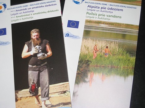 Jaunie tūrisma bukleti par amatniekiem un to darbnīcām, kā arī atpūtas iespejām pie Latgales ūdeņiem 22623