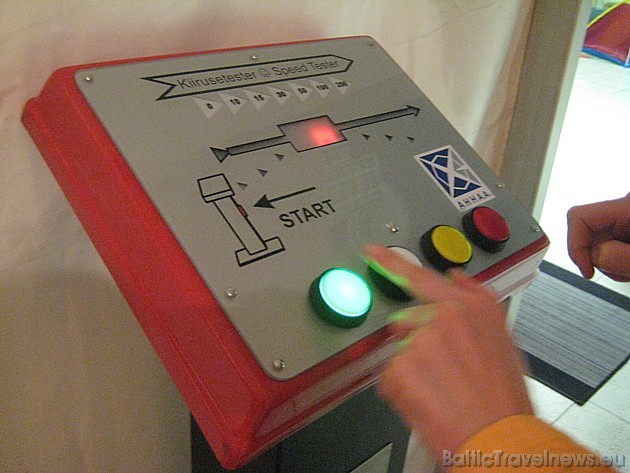 Ātruma un reakcijas pārbaudes tests 34428