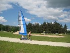 Ūskaldas sporta un izpriecu parks atrodas Igaunijā, netālu no Haapsalu. Šeit ir iespēja izmēģināt vēja ratus, kas ir līdzīgi kā burāt pa jūru, bet šin 1