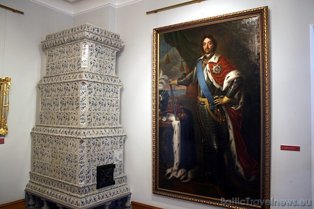Muzeja ekspozīcijā arī Krievijas cara Pētera I portrets 41494