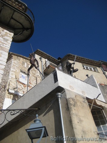 Saint-Paul-de-Vence tiek uzskatīta par mākslinieku iedvesmas pilsētiņu 42681