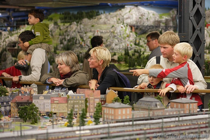 Miniatur Wunderland atrodas pašā Hamburgas centrā 48972