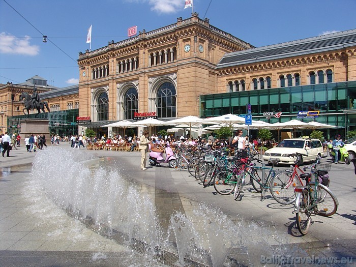 Tajā mīt aptuveni 500 000 iedzīvotāju
Foto: ©Hannover Marketing und Tourismus GmbH 49527