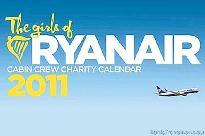 09.11.200 lidsabiedrība Ryanair laidusi klajā gadskārtējo labdarības kalendāru, kur attēlotas Ryanair stjuartes diezgan trūcīgā apģērbā
Foto: Ryanair 52198
