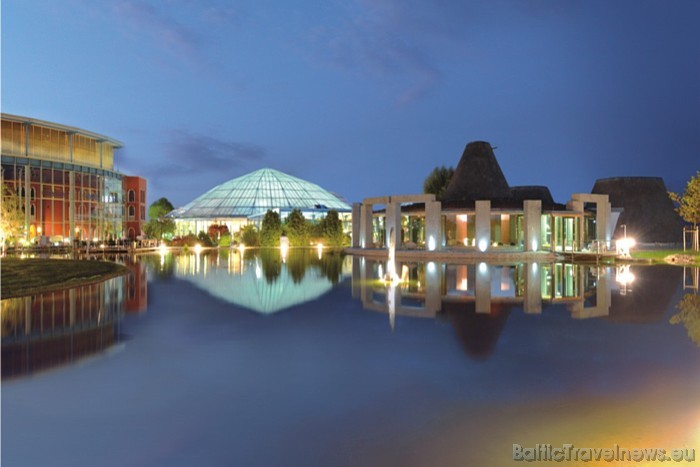 Therme Erding spa komplekss atrodas uz  ziemeļaustrumiem no Minhenes Vācijā
Foto: © Therme Erding 53970