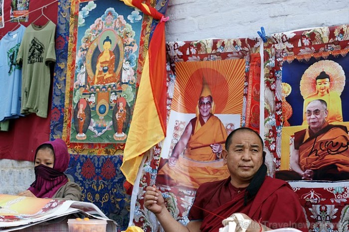 Budisma svētbilžu – Tanku tirgotāji. Sarnath
Foto: Guna Bērziņa 57071