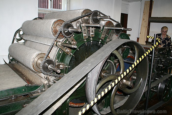 Vaemla Vilnas fabrikā esošajās vecajās tvaika mašīnās tika iemontēti vecie padomju laika elektromotori 62146