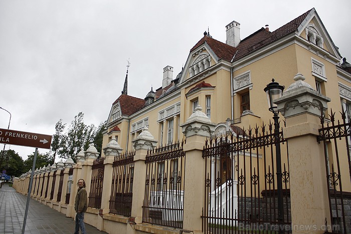 H. Frenkeļa villa būvēta 1908.gadā un tā ir vienīgā secesijos stila ēka Šauļos 77872