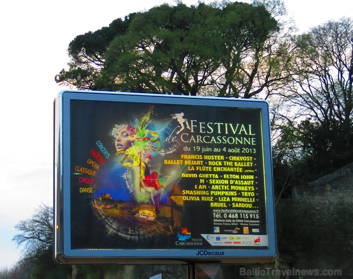 Brīnišķīgā pilsēta Karkasona Francijā ir viens no nedaudziem viduslaiku pieminekļiem, kas ir saglabājies gandrīz neskarts. Ilgus gadus te dzīvoja Volt 93043