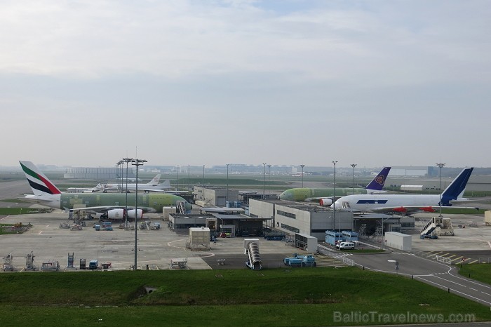 Francijas pilsēta Tulūza lepojas ne tikai ar kultūrvēsturisko mantojumu, bet arī ar Airbus lidmašīnām, kuras būvē tieši šajā pilsētā. Airbus rūpnīcu u 93744