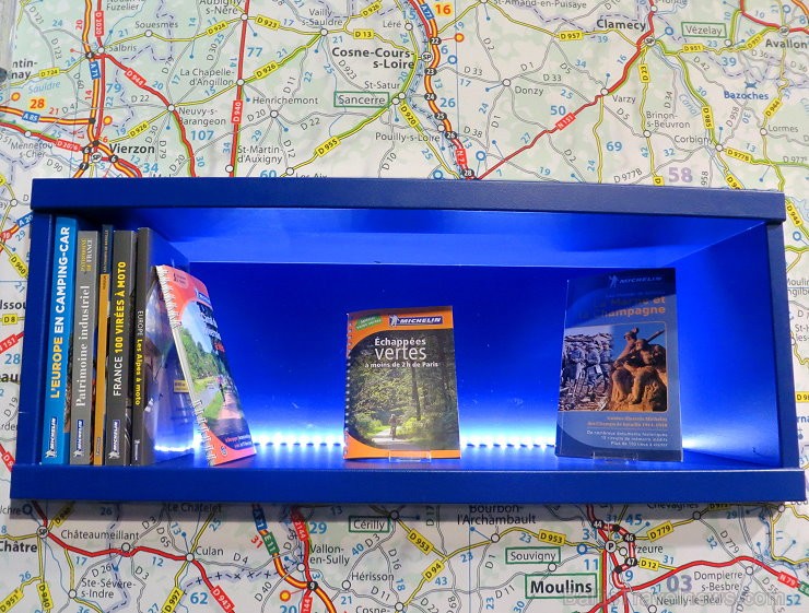 Iepazīsti kompānijas Michelin muzeju tās mītnes pilsētā Klermonferānā www.laventuremichelin.com 126193