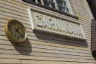 The «Carnikava» railway station is a monument of wooden architecture of the 30s