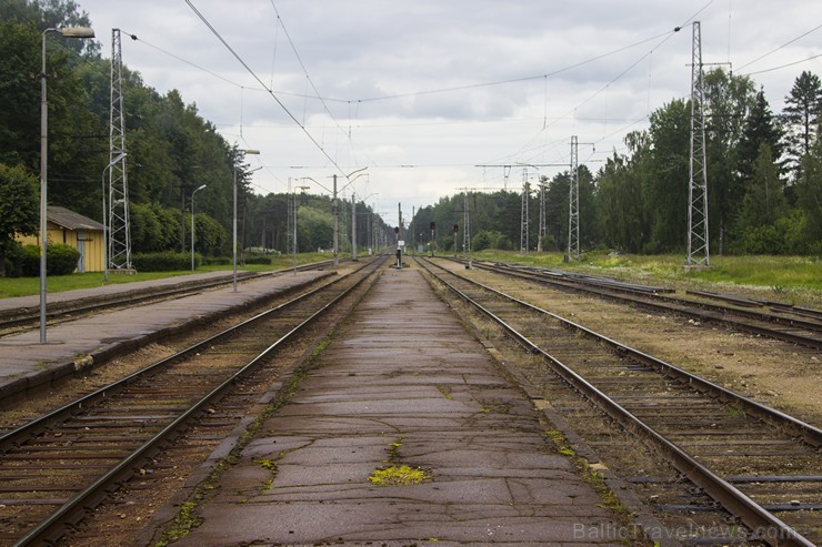 Saulkrastu stacija ir stacija, kura būvēta peldvietu un vasarnīcu rajonam 127880