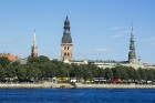 Travelnews.lv redakcija iepazīstas ar pasākumu un izbraucienu kuģi Rīgas Pērle 30
