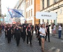 Pasaules koru olimpiādes gājiens Rīgas ielās norīt lielās ovācijās 5
