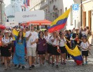 Pasaules koru olimpiādes gājiens Rīgas ielās norīt lielās ovācijās 21