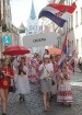 Pasaules koru olimpiādes gājiens Rīgas ielās norīt lielās ovācijās 23