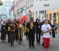 Pasaules koru olimpiādes gājiens Rīgas ielās norīt lielās ovācijās 34