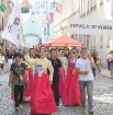 Pasaules koru olimpiādes gājiens Rīgas ielās norīt lielās ovācijās 57