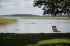 Latvijas devītā lielākā Sivera ezera priekšrocības ir smilšainas un lēzenas pludmales, kā arī dzidrs ūdens 2