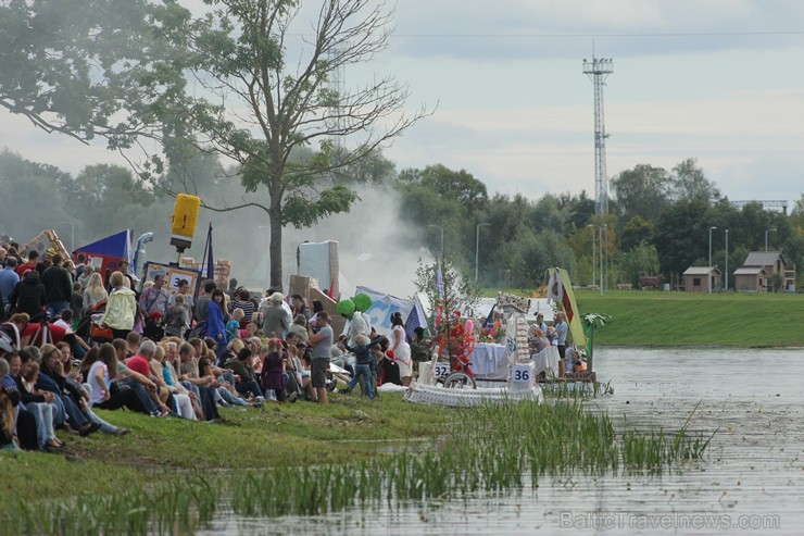 Jelgavā norisinājusies XII BALTAIS Piena paku laivu regate 132825