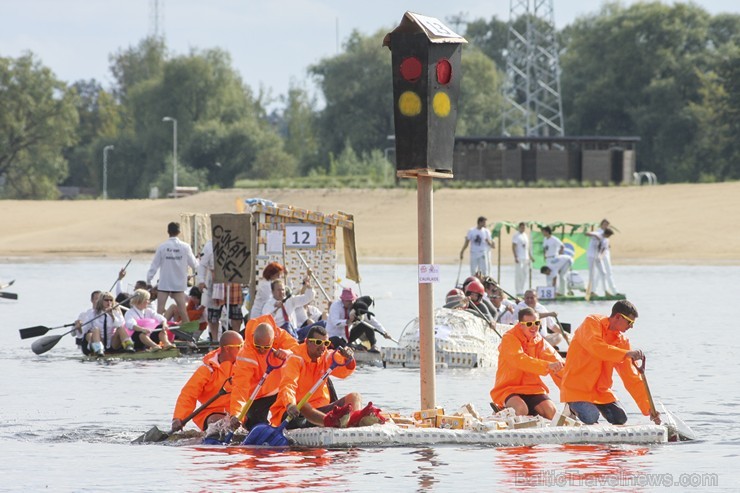 Jelgavā norisinājusies XII BALTAIS Piena paku laivu regate Jelgavā norisinājusies XII BALTAIS Piena paku laivu regate 132831