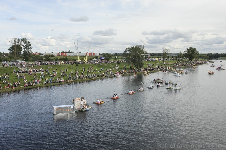 Jelgavā norisinājusies XII BALTAIS Piena paku laivu regate Jelgavā norisinājusies XII BALTAIS Piena paku laivu regate 132852