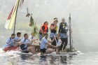 12th Milk Carton Regatta on the River Lielupe, Latvia