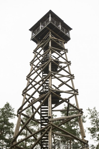 Priedaines skatu tornis ir otrs augstākais koka skatu tornis Latvijā 133517