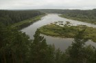 No Priedaines skatu torņa paveras brīnišķīgs skats uz Daugavas senleju, Krāslavu un sajūtas ir kā putnam debesīs virs Daugavas lokiem 1