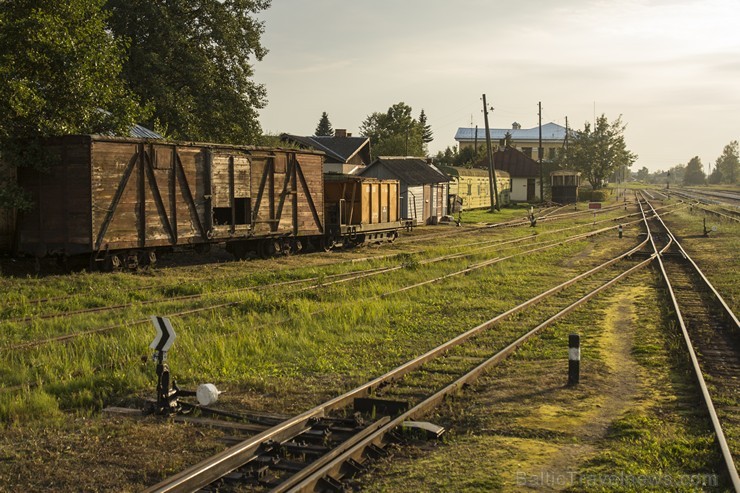 Travelnews.lv izbauda burvīgu saulrietu no Gulbenes - Alūksnes bānīša 134668