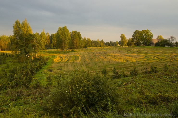 Travelnews.lv izbauda burvīgu saulrietu no Gulbenes - Alūksnes bānīša 134682