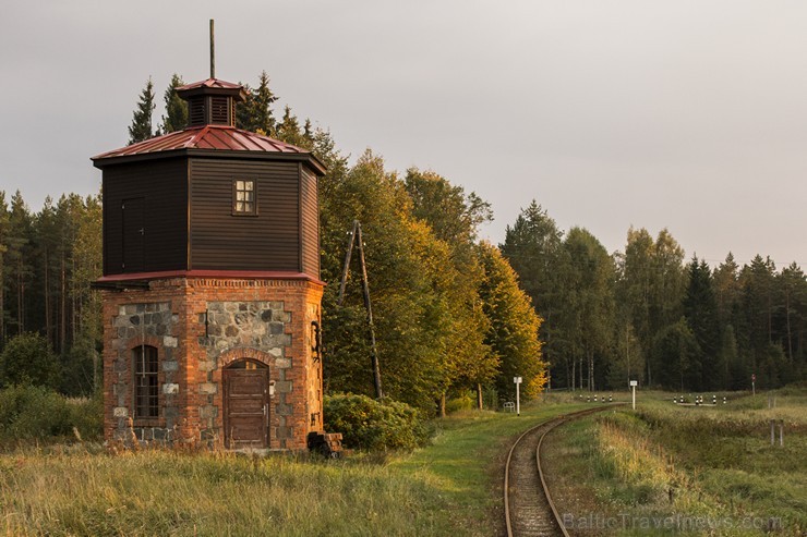 Travelnews.lv izbauda burvīgu saulrietu no Gulbenes - Alūksnes bānīša 134688